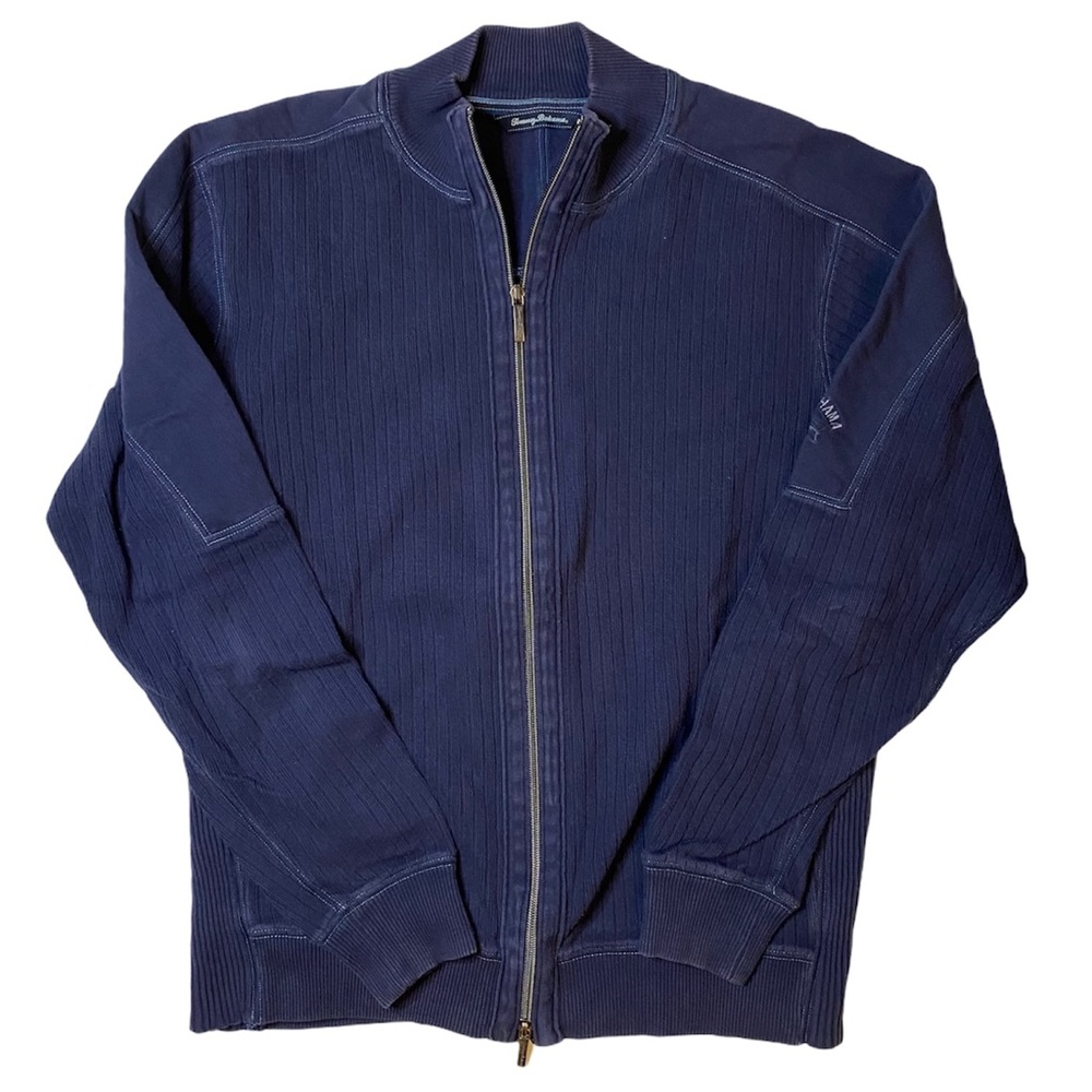 Tommy Bahama full zip sweater jacket men’s medium